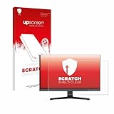 upscreen Schutzfolie für Iiyama G-Master G2445HSU-B1 – Kristall-klar, Kratzschutz, Anti-Fingerprint