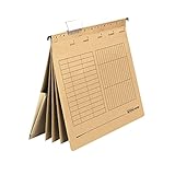 Herlitz Hängehefter, dreifach Trennung, UNIREG, kaufmännische Heftung, 5 Stück