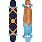 Apollo Dancer Longboard Bora, 46 x 9,5 Zoll, ABEC 9 Kugellager, stylische Longboards, perfekt zum Dancing für Profis und Anfänger, Komplettboard für Tricks und Moves Aller Art, Cruiser Longboard