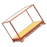 Healifty Sammlervitrine Durchsichtige Ausstellungsbox für Buddha Statuen und Antiquitäten Robust und Langlebig für Zuhause und Büro