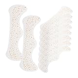 Homoyoyo 20 Stück Natürliche Realistische Wasserfeste und Schweißbeständige Freckle Stickers mit Glamourösem Glitzer Einfach Abziehbare Gesichtspunkte für Festival und Alltagsmake Up