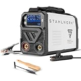 STAHLWERK Elektroden-Schweißgerät ARC 200 MD Digital – flexibel einsetzbar ohne Gas, kompakt, leicht, MMA, E-Hand, 200 A, Lift-TIG-Funktion, Smartkühlung, Überhitzungsschutz, Anti-Stick-Funktion