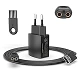 5V Ladegerät kompatibel mit Philips Rasierer 3900 2400, Elektrischer Nass - und Trockenrasierer Serie 2000 3000 5000 7000 3000X, QP2724 QP2834 QP1924 One Blade 360 Face & Body Serie Ladekabel
