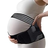 XOPOZON 3-in-1 Bauchgurt Schwangerschaft, Bauchband Schwangerschaft, Schwangerschaftsgurt Auto, Pregnancy Belt Schwangerschaftsgürtel Entlastung von Bauch Becken und Hüften während der Schwangerschaft