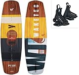 Waketec Wakeboard-Set Play mit OnSet Bindung, Package für Anfänger und Fortgeschrittene, 134 cm 139 cm, leicht zu fahren, Körpergewicht 40-85 kg, Kinder Erwachsene Einsteiger