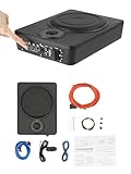 ACROSSPART Subwoofer Auto 600W 8 Zoll Active Subwoofer Aktiv Bassbox Auto Lautsprecher & Subwoofer Auto Subwoofer mit Hochaktiven Lautsprechern