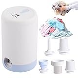 Rrlihjgu Pumpe Für Aufblasbare, Vakuumbeutel Pumpe, Kabellose Aufblas Entlüftung Für Schlauchboot Fahrrad Fußball Camping Reise Basketball Kleidung LKW Reifen