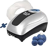 T.I.P. Teichbelüftungsset API 1000/4, regelbare Pumpe 450–900 l/h – Belüfter für Teich & Aquarium, inkl. Zubehör, Eisfreihaltefunktion, leise & energiesparend