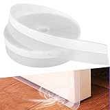 CNMTCCO Dichtungsband Selbstklebendes, Selbstklebendes Dichtungsband 2.5cm×10M Transparent – Türdichtung, Zugluftstopper für Fenster, Dusche | Silikon Dichtungsstreifen Schalldicht & Wasserdicht