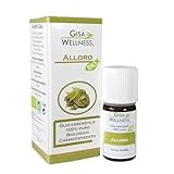 Gisa Wellness - LORBEER - Bio Ätherisches Öl - 100% Rein und Natürlich - [5ml] - Lebensmittelqualität - Aromatherapie - Körperpflege - Wohlbefinden - Hergestellt in Italien