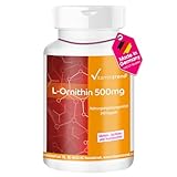 L-Ornithin 500mg - 240 Kapseln - vegan - hochdosiert | Vitamintrend®