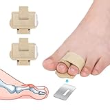Oiieco 2 Stück Hammerzehen korrektur,Zehen Glätteisen für Damen & Herren,Hallux Valgus Korrektur,krallenzehen korrektur,Hammerzehen Schienen Bandagen