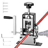 Kabelschälmaschine Elektrisch, Kabelabisoliermaschine, für 1-25 mm Kabel, Kabelabisolierer, abisolierzange, kabelschäler, kabelentmanteler, für Schneiden von Abisolierschrott