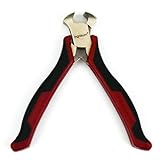 INGDAUM® Endschneider 4 Zoll/ca. 100 mm als Kneifzange, vernickelt, zum sauberen Schneiden von Adern und Drähten (Kneifzange, vernickelt)