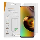 kwmobile 3X Folie matt kompatibel mit Samsung Galaxy A51 - Displayschutzfolie Schutzfolie - Displayschutz Displayfolie entspiegelt