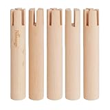 Niteangel Stelzen aus Buche zum Erhöhen und Sichern Einstellen mehrkammeriger Serie, Labyrinthaus (Set mit 5 Stelzen (15 cm))