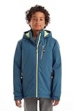 killtec Jungen Funktionsjacke mit Kapuze/Winterjacke ist wasserdicht KOW 159 BYS JCKT, dunkel ozean, 164, 40915-000