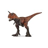 schleich DINOSAURS 14586 Realistischer Carnotaurus Dino mit Beweglichem Kiefer, Große Dino-Spielzeugkollektion, Realistische, Prähistorische, Robuste Dinofigur - Dinosaurier Spielzeug ab 4 Jahre