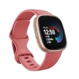 Google Fitbit Versa 4 – Smartwatch Damen / Herren – Fitness-Tracker mit integriertem GPS und Telefonfunktion, 6 Tage Akkulaufzeit, 40+ Trainingsmodi – Fitnessuhr kompatibel mit Android / iOS