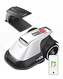 eufy E15 Mähroboter ohne Begrenzungskabel, Keine Signalausfälle, Kein RTK, TrueVision Technologie, Smart-Navigation, Garten bis 800m², Präzisionsrandschnitt, Hindernisvermeidung, App-Steuerung