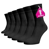 BENAMI Bambus Socken Hoch | Weiche, atmungsaktive und antibakterielle Socken aus Bambusfasern | Für Komfort, Stil und Nachhaltigkeit