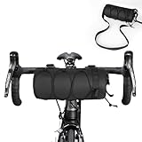 flintronic Lenkertasche Fahrrad, Vordertasche Fahrradtasche Aufbewahrungstasche, Fahrradtasche vorne Lenker, Multifunktionale Fahrradtasche mit Schultergurt, für Rennrad Mountainbike