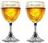 TUFF LUV Grimbergen Bierkelch / Glas, 33 cl, 2 Stück