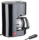 Rosenstein & Söhne Kaffeemaschine 24V: Lkw-Filterkaffee-Maschine, bis zu 3 Tassen, 650 ml, 24 Volt, 300 Watt (Kaffeemaschine 24 Volt, Lkw 24V, Camping Wasserkocher)