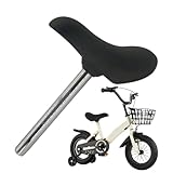 Kinder Sattel | Gelsitzkissen | Starke Kinderfahrräder Sitz | -Sattelkissen Rider Ssaddle | Beinhaltet Sattelstütze Ersatzteile | Gleichgewicht und Bergzyklen für Mädchen,