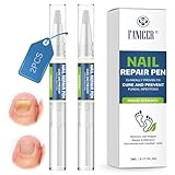 2 Stück Nail Care Pen, Nagelreparaturstift für Männer und Frauen, Fußnägel Behandlung, Nagelöl für gesunde Zehennägel, für Gebrochene und Verfärbte Fußnägel