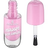Essence Cosmetics gel nail colour, Nagellack, Pink, langanhaltend, Expressergebnis, schnelltrocknend, glänzend, vegan, ohne Mikroplastikpartikel, ohne Konservierungsstoffe, ohne Parfüm, 1er Pack (8ml)