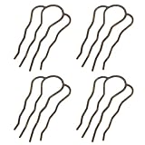 Sibba 4 x Haar Steckkamm 4 Zähne Metall Seitenkämme Haarnadeln Haarkämme Einsteckkamm Stecken Haarschmuck Kamm Vintage Haarseitenkämme Kleine Haarspangen für Frauen Mädchen Vieler Frisuren Zubehör B