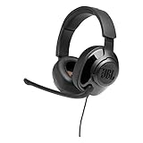 JBL Quantum 200 Over-Ear-Gaming-Kopfhörer, kabelgebunden, Größe L, Schwarz