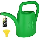 KOTARBAU® Gießkanne Zimmerpflanzen 4,5 L aus Kunstsoff Giesskanne mit Gießbrause Grün Gießkannen Gießkanne Klein Zimmerpflanzen Bewässerung Blumengießkanne Innen Pflanzengießkanne