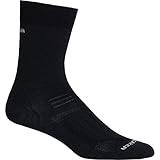 Icebreaker Merino Damen aus Wolle, Mittelgroß, für Damen Wandersocken, Schwarz, M EU