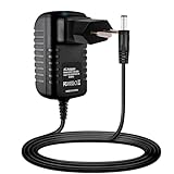 Guy-Tech 9 V 1 A AC DC-Adapter Kompatibel für Casio CTK-431 CTK-491 Keyboard Ladegerät Netzkabel + EU-Stecker