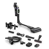 Bosch Akku-Staubsauger Unlimited 10 BTS1042GQC, kabellos, MicroClean Technology, TFT-Display, Staubkomprimierung, HEPA-Filtersystem, 10 J. Motorgarantie, 2x 4Ah Akku, LED-Licht, Schnellladegerät, grau