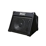 Coolmusic BP40 40W batteriebetriebener Verstärker, Akustikgitarrenverstärker, Busking-Verstärker, integriertes Bluetooth