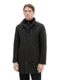 TOM TAILOR Herren 1037349 2-in-1 Wollmantel mit integrierter Innenjacke, 32521-snow Wool Structure, XXL