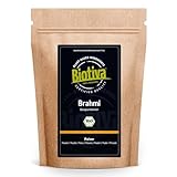 Brahmi Bio Pulver- 250g - Bacopa Monnieri - Gedächtnispflanze - vegan - Ayurveda -Garantiert ohne Zusatzstoffe - Brahmipulver - Abgefüllt in Deutschland (DE-ÖKO-005)