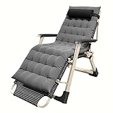 XL Schwerlast-Sonnenliegen für Garten und Strand, max. 300 kg, leichter Liegestuhl, Übergroßer Stuhl für ultimativen Komfort und Entspannung