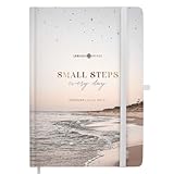 Lebenskompass Kalender 2025 2026 A5 ”COAST” - Hardcover Buchkalender von Juli 2025 bis Dezember 2026 - Dein Wochenplaner & Terminplaner für 18 Monate