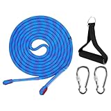 Zugseil für Schlitten, Schlittenleine, Schlittenleine, Schlittenleine | Zugseil für Kinderschlitten 13FT, Schwerlastschlittenseil mit Karabiner, Seilset