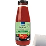 Edeka originale Passata Rustica grob passierte Tomaten (690g Glas) + usy Block