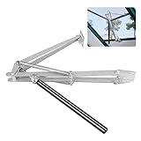 Automatischer Fensteröffner für Gewächshaus, Fensterheber Gewächshaus Doppelfeder, Hubkraft 15 kg, Automatisches Öffnen und Schließen durch Temperatursteuerung, Geeignet für die Gewächshäuser (1PCS)