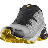 Salomon Herren Speedcross Gore-tex Trailrunning-Schuhe, Sharkskin Black Lemon, 43 1/3 EU