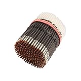 200 Stück Kugelschreiberminen, 1,0 mm einziehbare Kugelschreiberminen, Bürobedarf (blau)