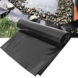Teichfolie, wasserdichte Plane, strapazierfähige HDPE-Unterlage, 0,2 mm dick, flexibel, UV- und reißfest, für Gartenteiche, Fischteiche, Springbrunnen, Aquakultur, Lotus-Teiche, Wildtierteiche. (Größe