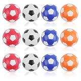 12 Stück Kickerball, Tischkicker Bälle, Tischfussball Bälle Ersatzbälle für Erwachsene und Kinder Fußball Tisch Spiel (32mm, 4 Farben)