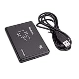 Hailege 125Khz EM4100 USB RFID ID Kartenleser Swipe Card Reader Plug and Play Lesen Sie die Top 10 der digitalen Bits mit USB-Kabel